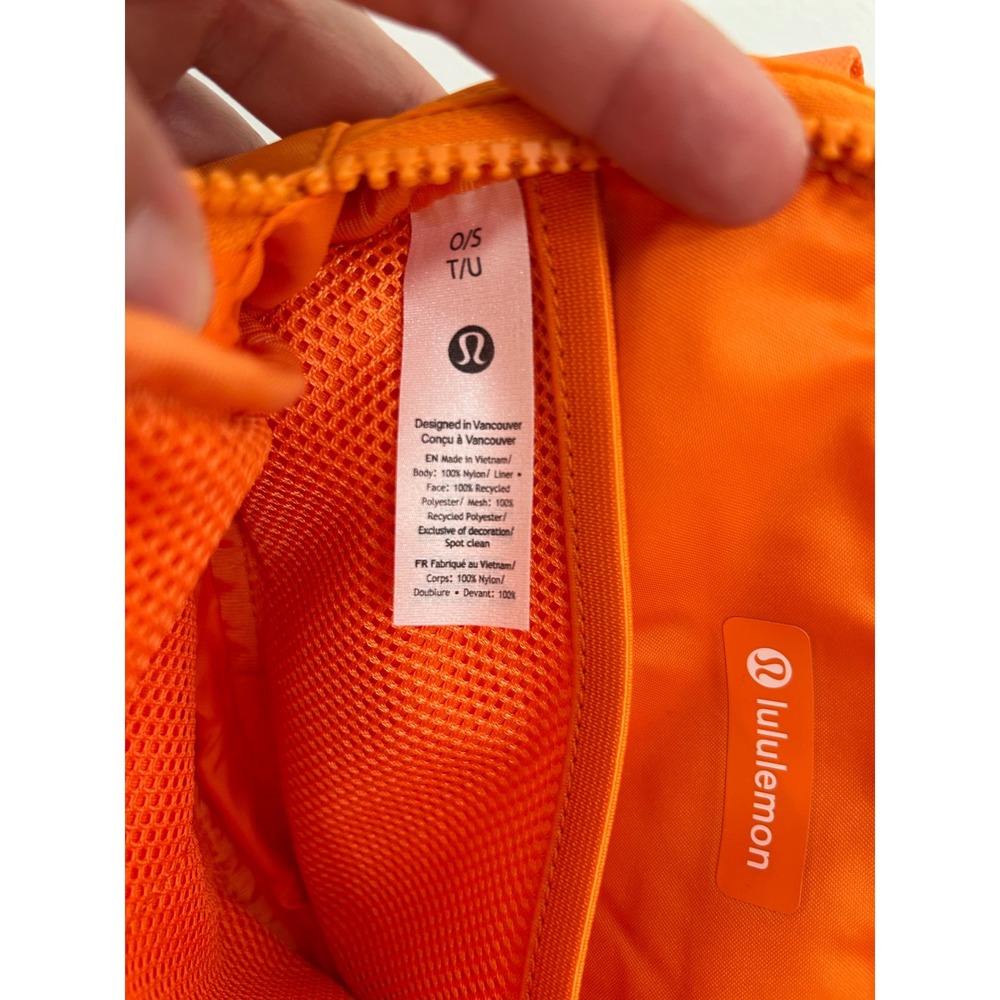 Lululemon 1L Everywhere Belt Bag Orange Tiger Adjustable Waist Pack NWT - Picture 5 of 6